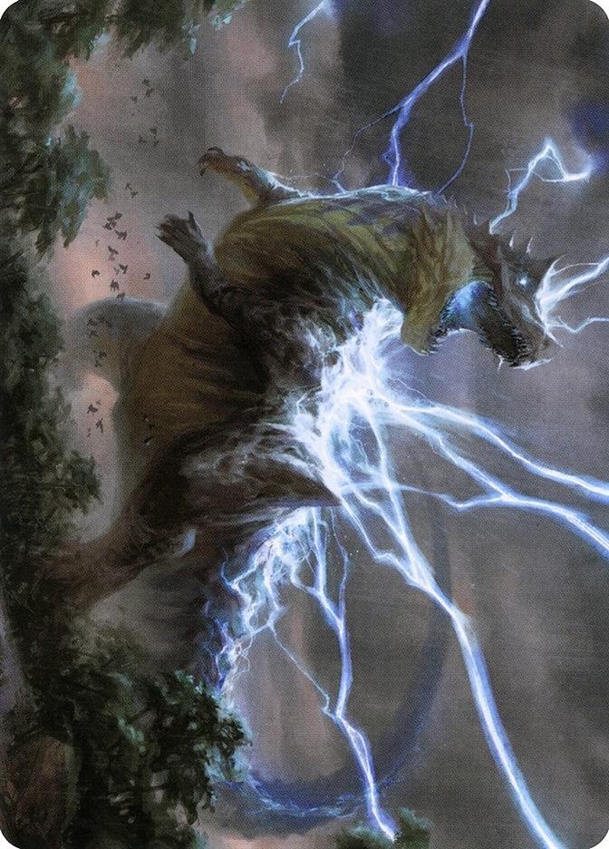 Thrasta Tempests Roar Art Card 41 81 41 (Art Series: Modern Horizons 2)  | Good Games Modbury