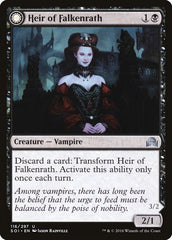 Heir of Falkenrath // Heir to the Night [Shadows over Innistrad] | Good Games Modbury