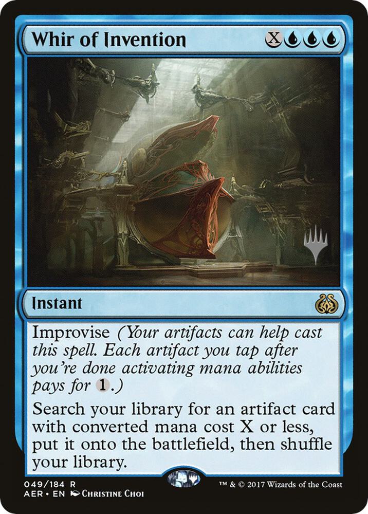 Whir of Invention 49p/65 (Promo Pack: Zendikar Rising)  | Good Games Modbury