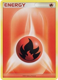 Fire Energy (2007 Unnumbered D P Style) [League & Championship Cards] | Good Games Modbury
