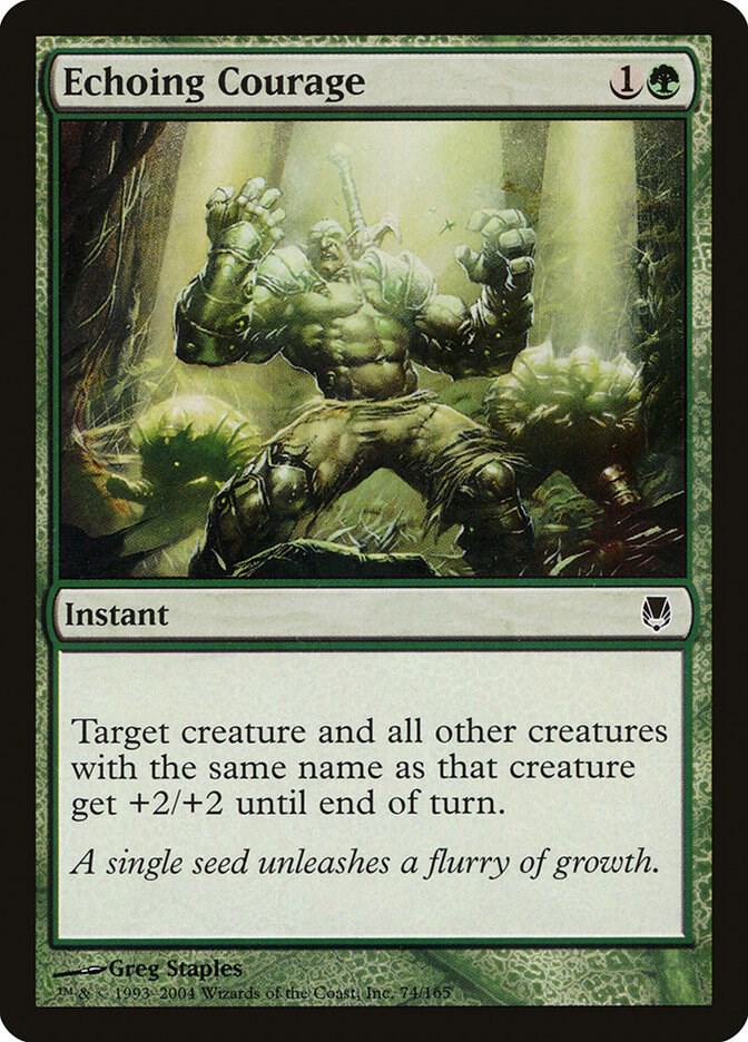 Echoing Courage 74/165 (Darksteel)  - Foil | Good Games Modbury