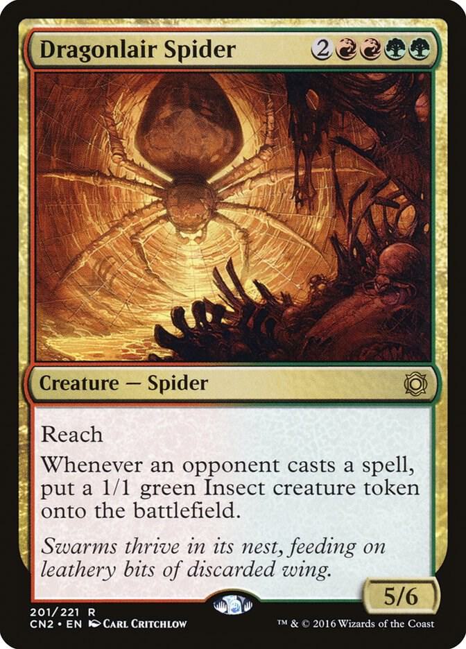 Dragonlair Spider 201/221 (Conspiracy: Take the Crown)  - Foil | Good Games Modbury