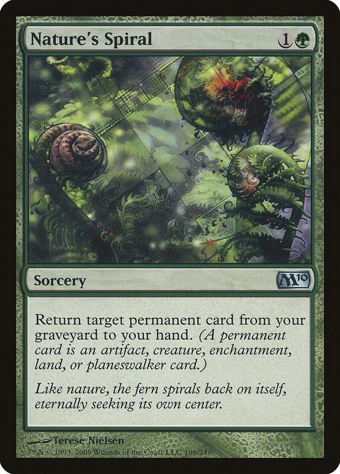 Nature's Spiral 196/249 (Magic 2010 (M10))  - Foil | Good Games Modbury