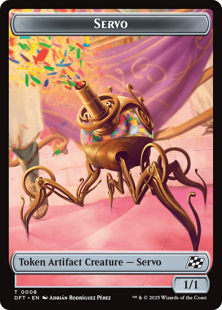 Beast (0010) // Servo Double-Sided Token [Aetherdrift Tokens] | Good Games Modbury