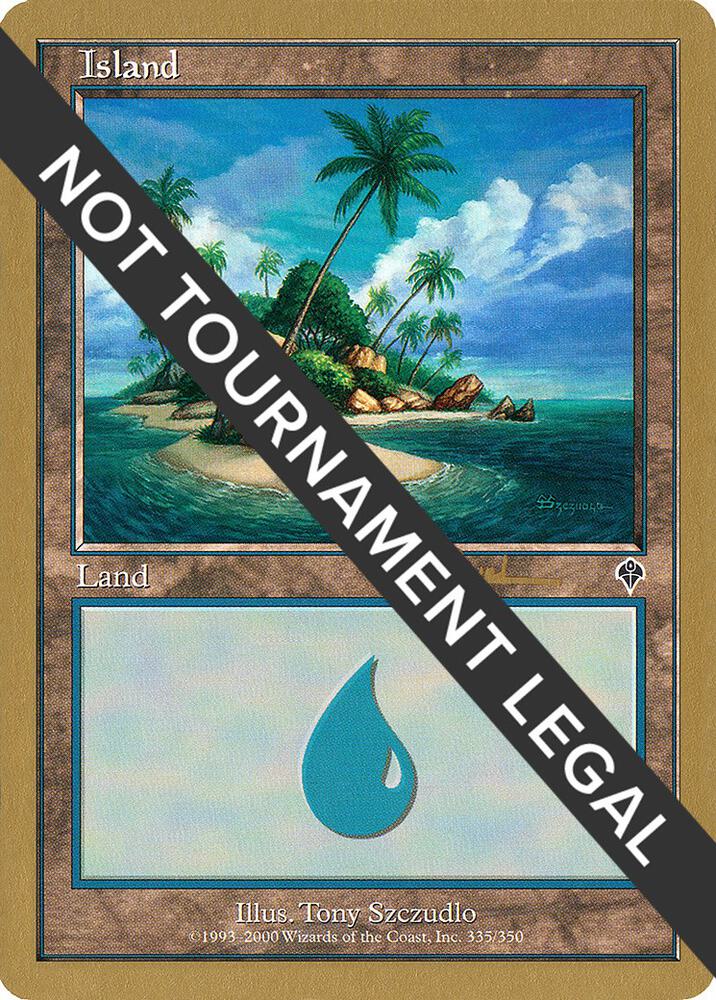 Island 335 2001 Antoine Ruel INV ar335a/138 (World Championship Decks)  | Good Games Modbury