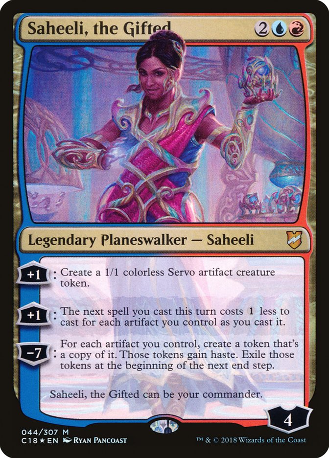 Saheeli, the Gifted 44/307 (Commander 2018)  - Foil | Good Games Modbury