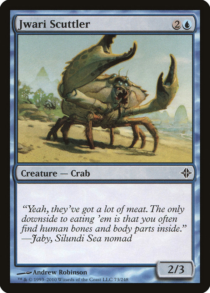 Jwari Scuttler 73 (Rise of the Eldrazi)  - Foil | Good Games Modbury