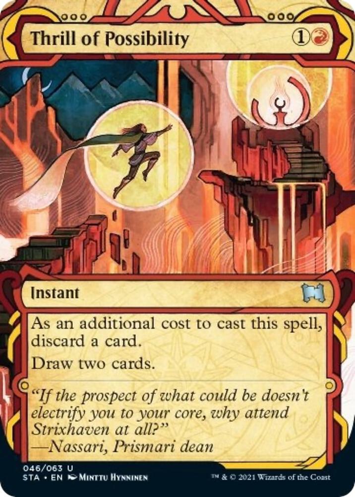 Thrill of Possibility 46 (Strixhaven: Mystical Archive)  - Foil | Good Games Modbury