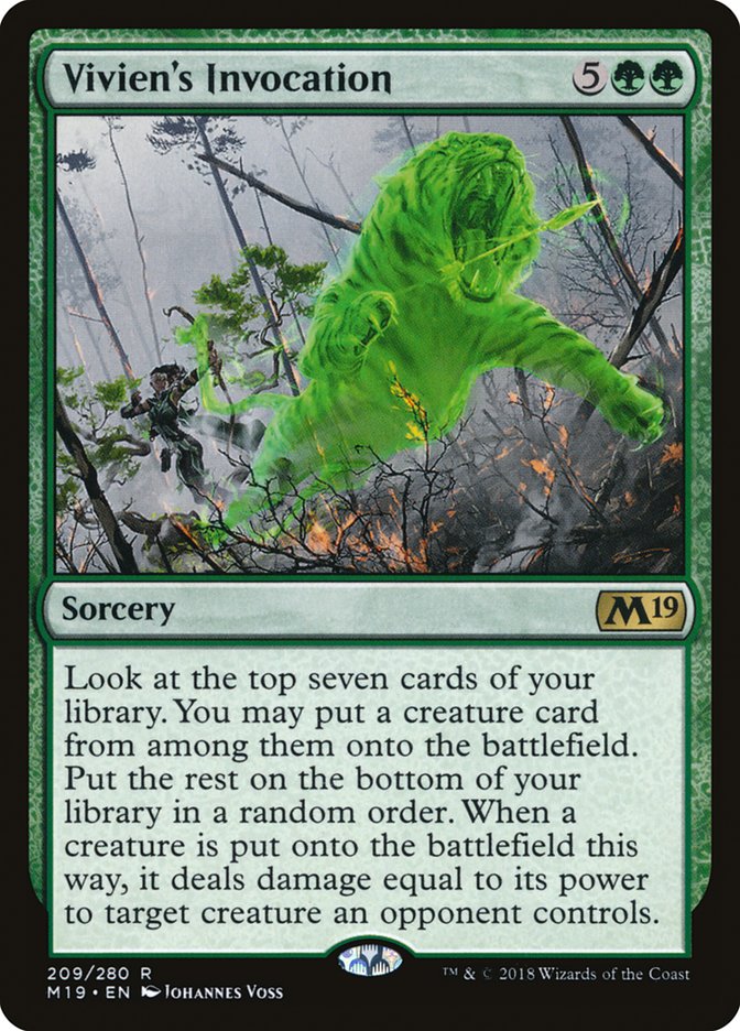 Vivien's Invocation 209/280 (Core Set 2019)  | Good Games Modbury