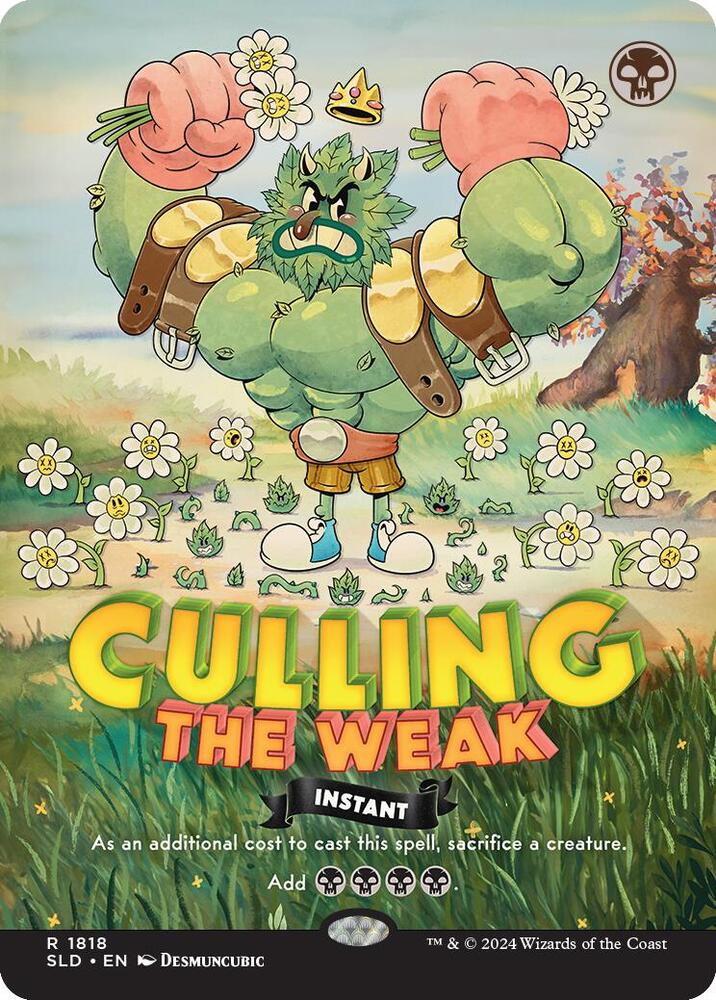 Culling the Weak 1818/1 (Secret Lair Drop Series)  - Borderless | Good Games Modbury