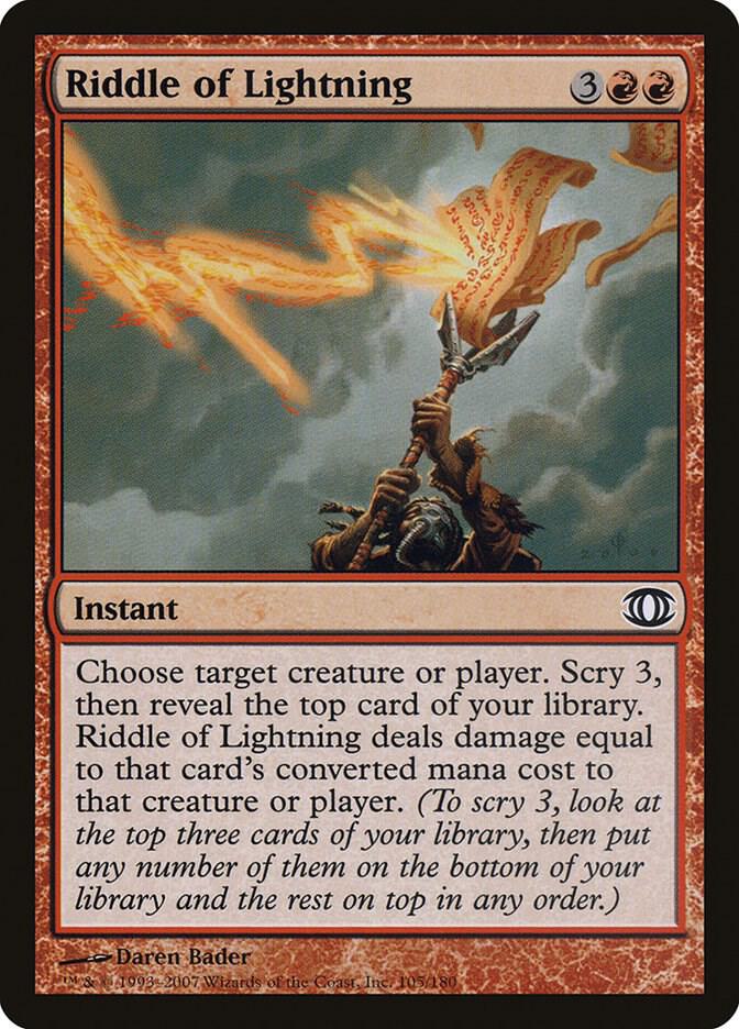 Riddle of Lightning 105/180 (Future Sight)  - Foil | Good Games Modbury