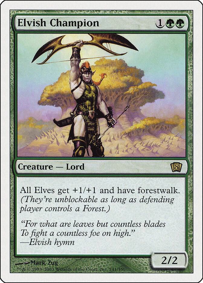 Elvish Champion 241/350 (8th Edition)  | Good Games Modbury