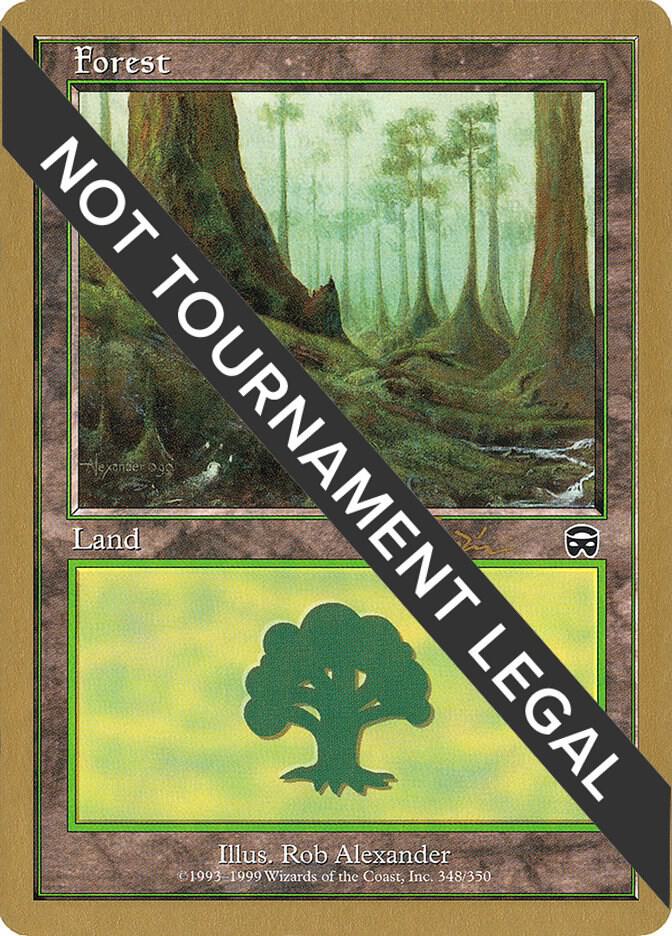 Forest 348 2001 Jan Tomcani MMQ jt348/138 (World Championship Decks)  | Good Games Modbury