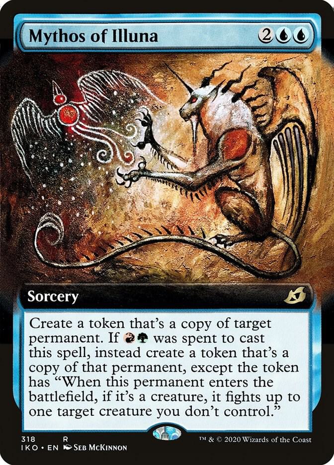 Mythos of Illuna 318/274 (Ikoria: Lair of Behemoths)  - Extended Art | Good Games Modbury