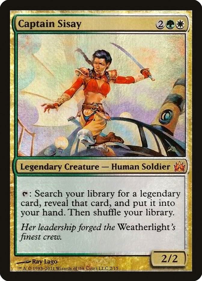 Captain Sisay 2/15 (From the Vault: Legends)  - Foil | Good Games Modbury