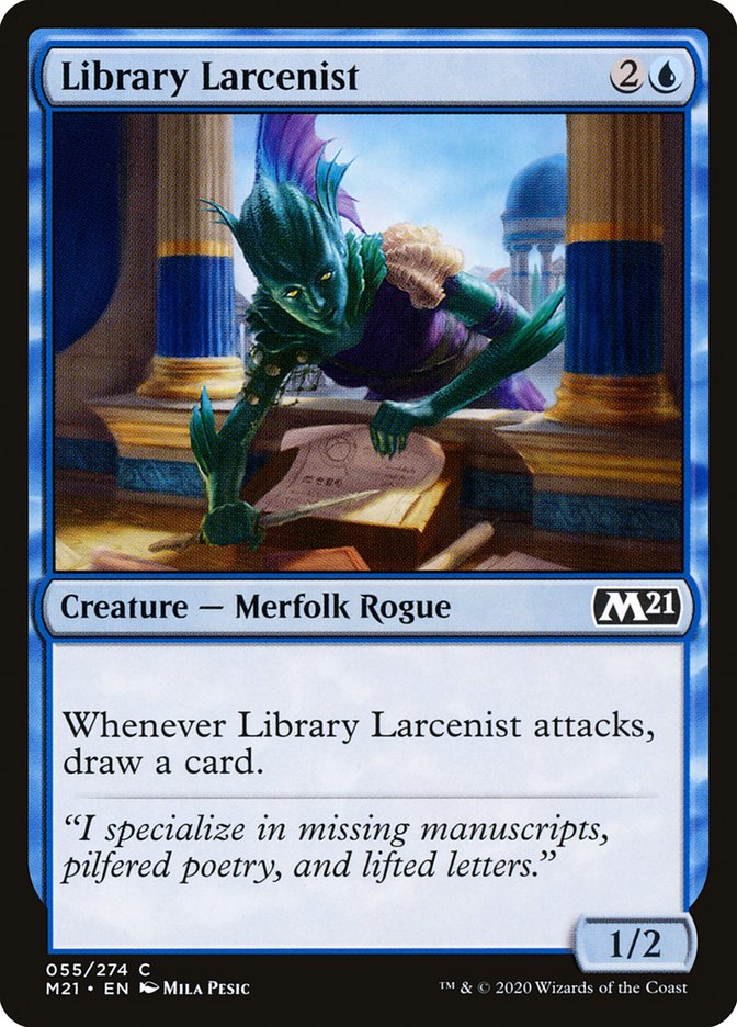 Library Larcenist [Core Set 2021] | Good Games Modbury