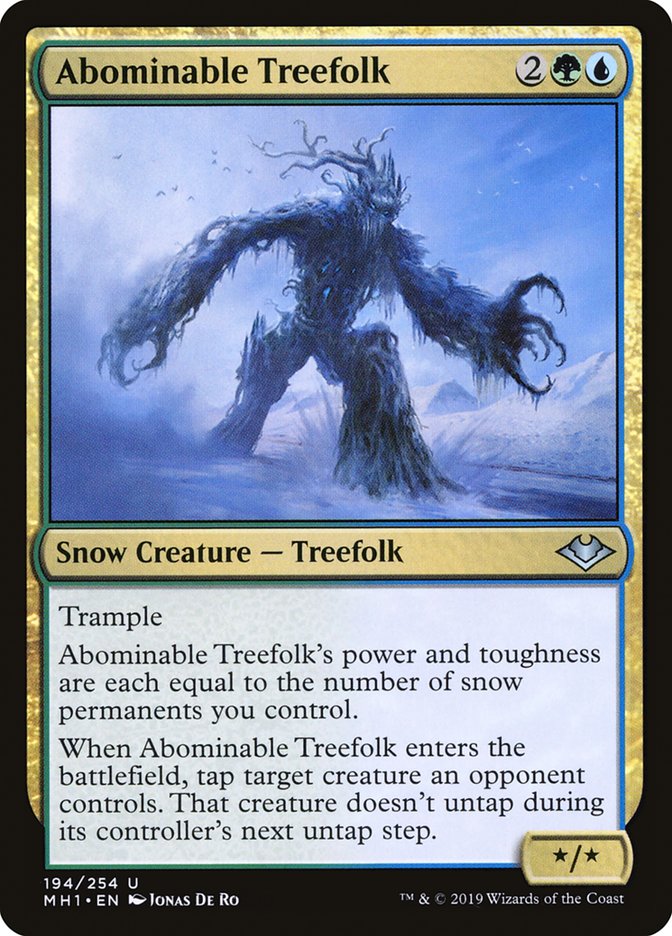 Abominable Treefolk [Modern Horizons] | Good Games Modbury