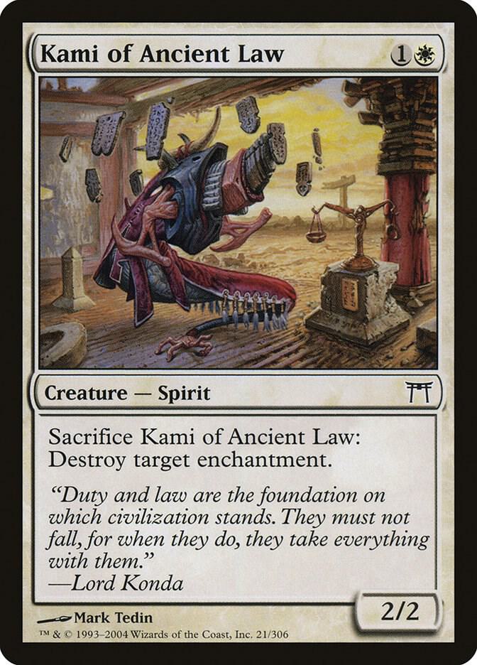 Kami of Ancient Law 21/306 (Champions of Kamigawa)  - Foil | Good Games Modbury
