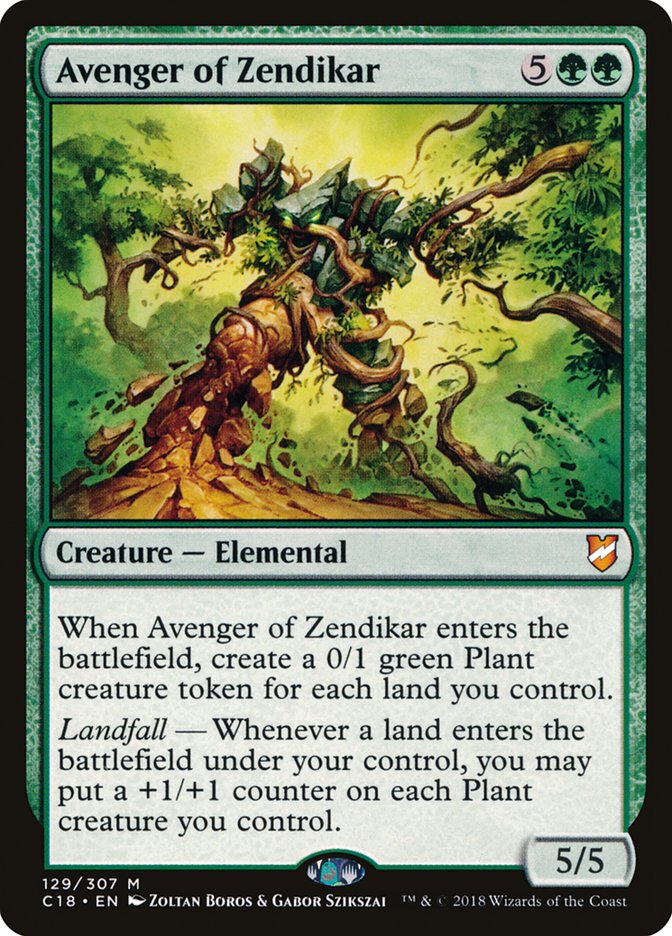 Avenger of Zendikar [Commander 2018] | Good Games Modbury