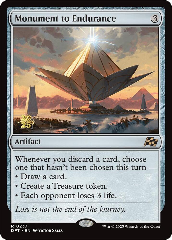Monument to Endurance 237 (Prerelease Cards)  - Foil | Good Games Modbury