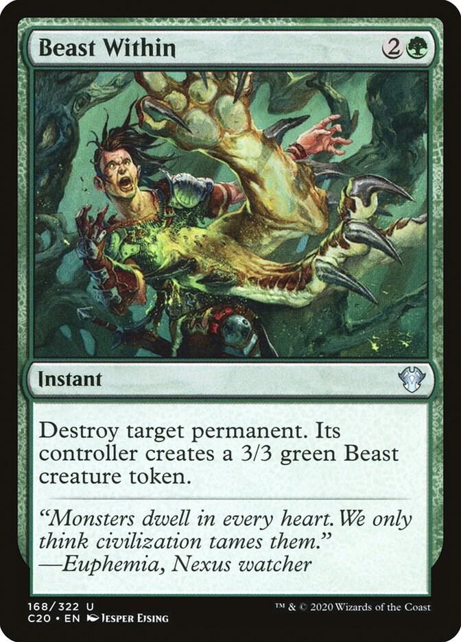Beast Within 168/322 (Commander 2020)  | Good Games Modbury