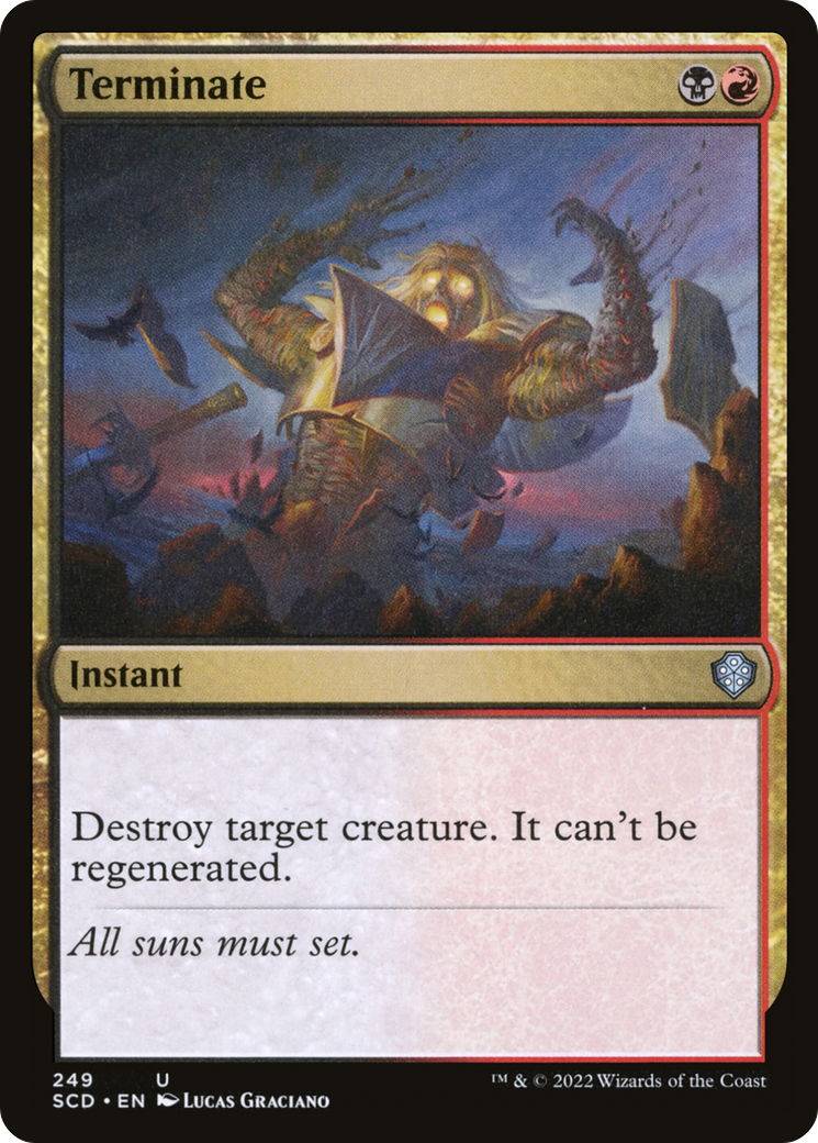 Terminate [Starter Commander Decks] | Good Games Modbury