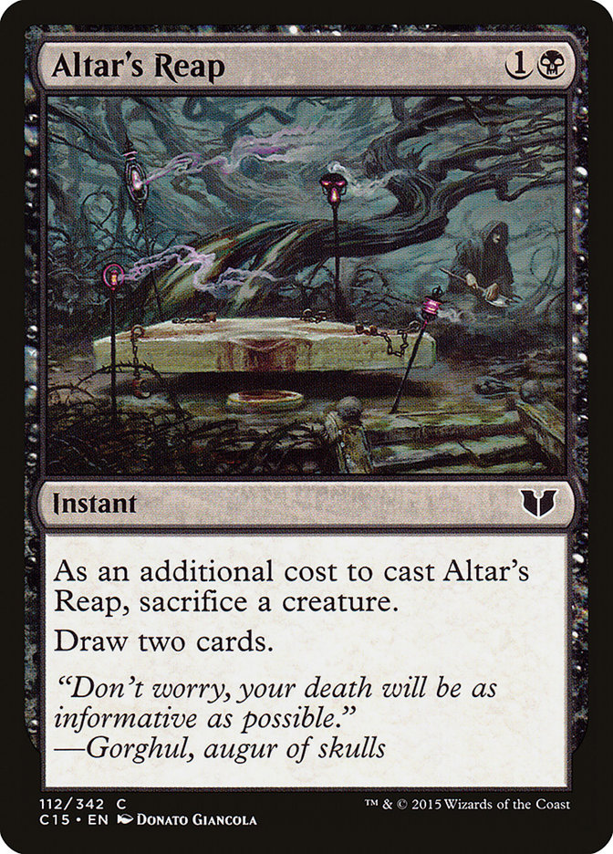 Altar's Reap [Commander 2015] | Good Games Modbury