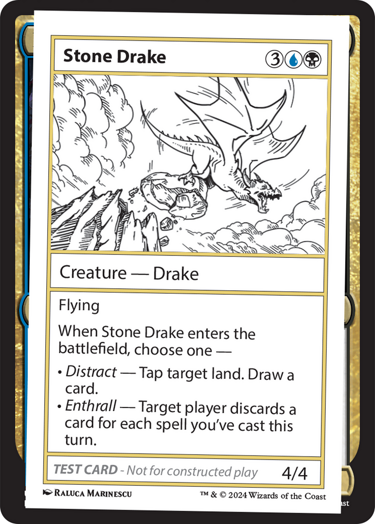 Stone Drake [Mystery Booster 2 Playtest Cards] | Good Games Modbury