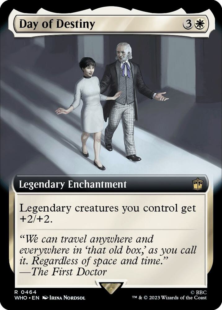 Day of Destiny 464/331 (Universes Beyond: Doctor Who)  - Extended Art Foil | Good Games Modbury
