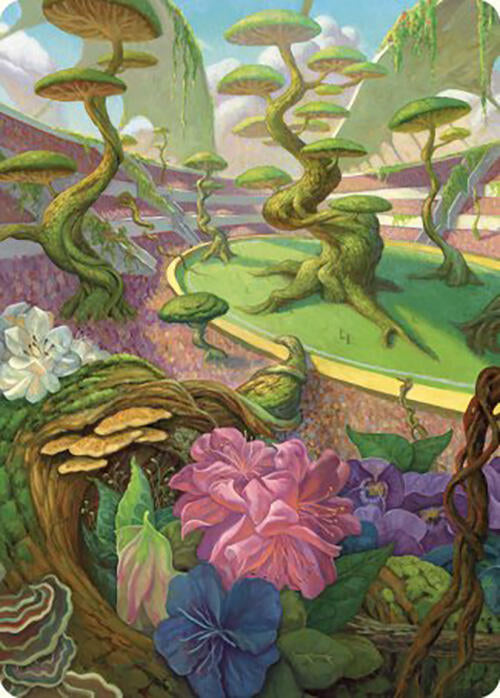 Undergrowth Stadium Art Card 49 (Art Series: Commander Masters)  | Good Games Modbury