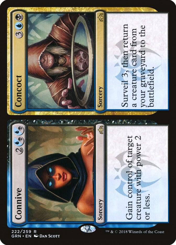 Connive // Concoct 222/259 (Guilds of Ravnica)  | Good Games Modbury