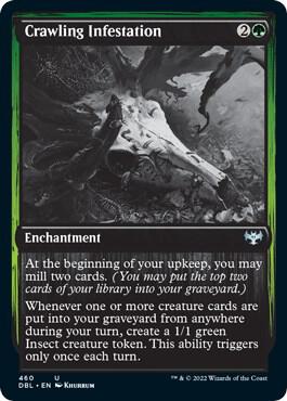 Crawling Infestation 460/534 (Innistrad: Double Feature)  | Good Games Modbury