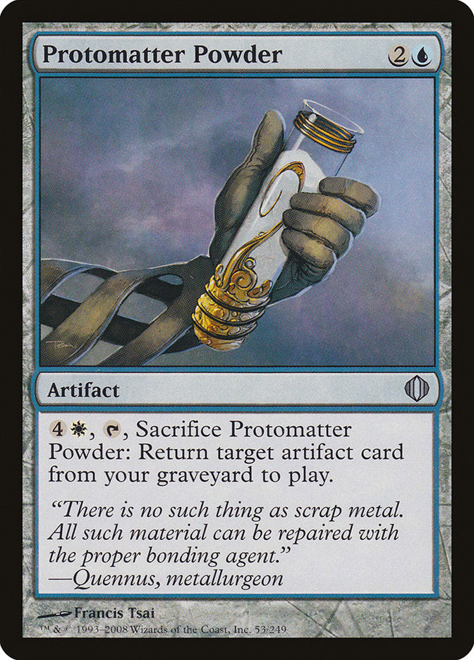 Protomatter Powder 53/249 (Shards of Alara)  - Foil | Good Games Modbury