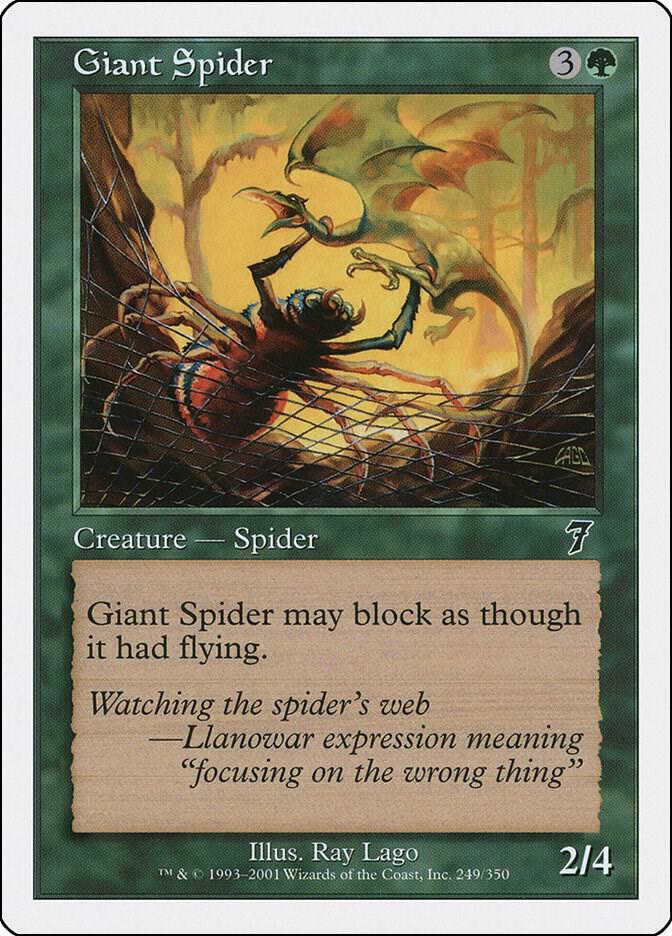 Giant Spider 249/350 (7th Edition)  | Good Games Modbury