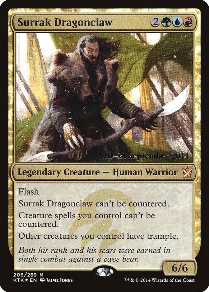 Surrak Dragonclaw 206s/56 (Prerelease Cards)  - Foil | Good Games Modbury