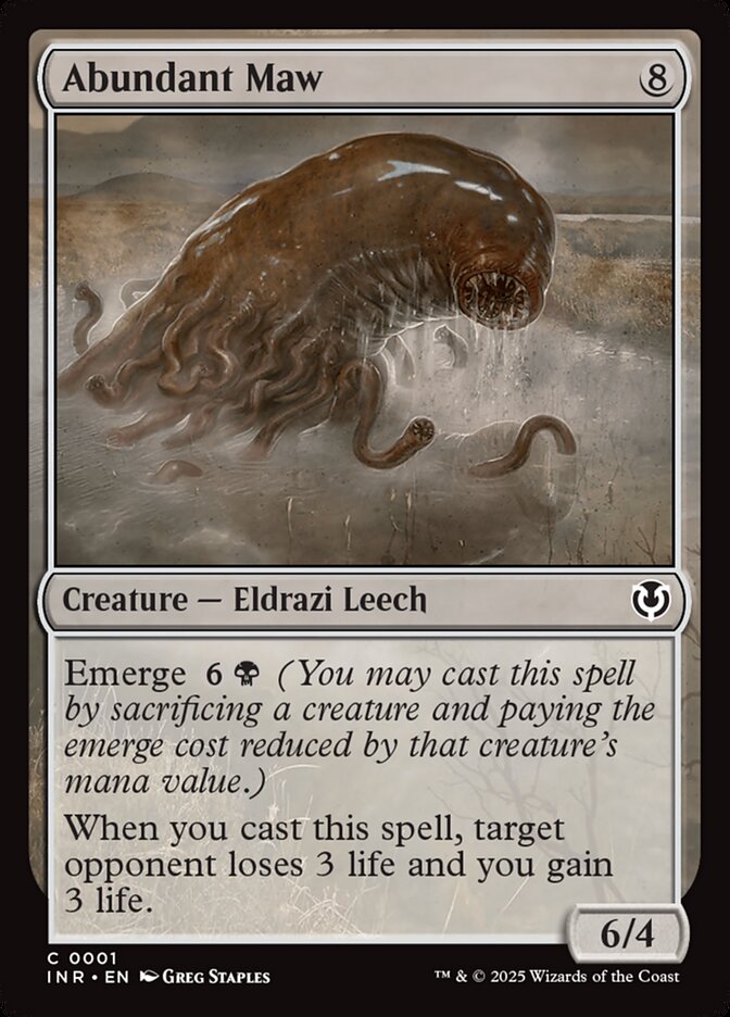 Abundant Maw 1/287 (Innistrad Remastered)  | Good Games Modbury
