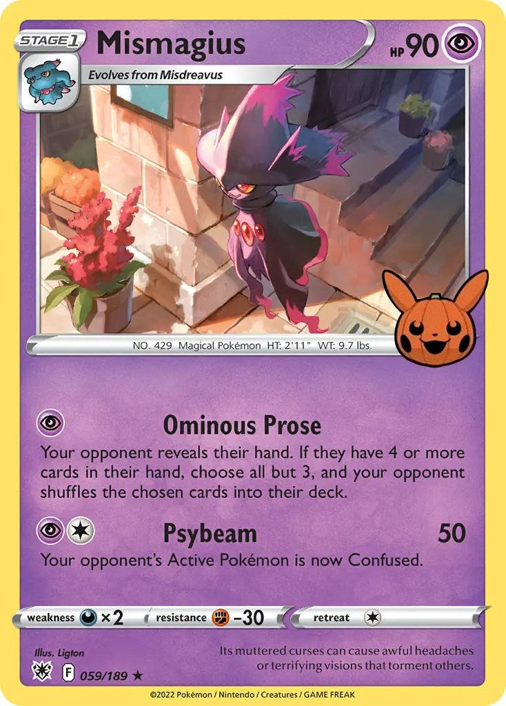 Mismagius (059/189) [Trick or Trade] | Good Games Modbury