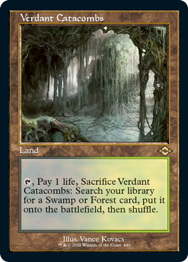 Verdant Catacombs (Retro Foil Etched) [Modern Horizons 2] | Good Games Modbury