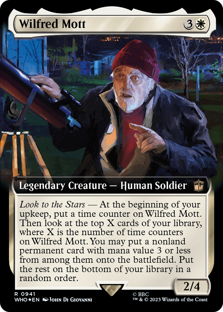 Wilfred Mott (Extended Art) (Surge Foil) [Doctor Who] | Good Games Modbury