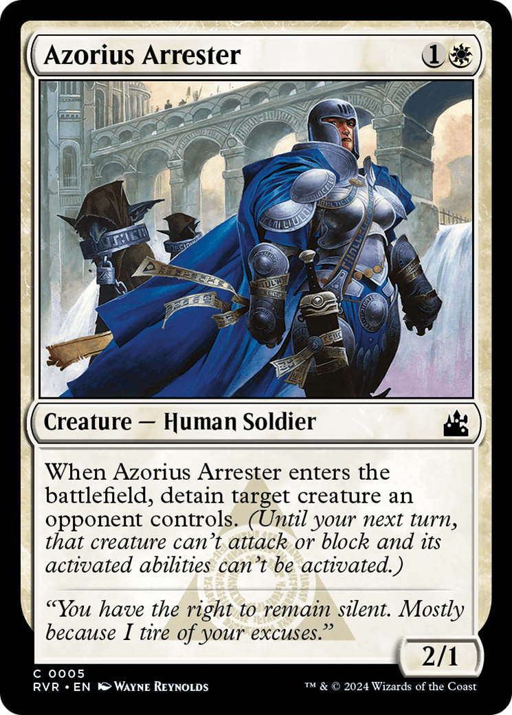 Azorius Arrester [Ravnica Remastered] | Good Games Modbury