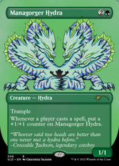 Managorger Hydra (Borderless) (Foil Etched) [Secret Lair Drop Series] | Good Games Modbury