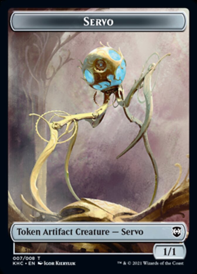 Servo Token [Kaldheim Commander Tokens] | Good Games Modbury