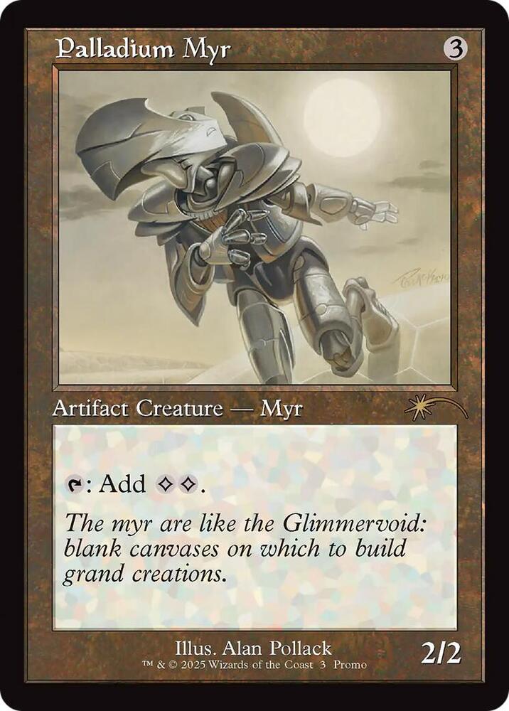 Palladium Myr 6/1 (WPN & Gateway Promos)  - Retro Foil | Good Games Modbury
