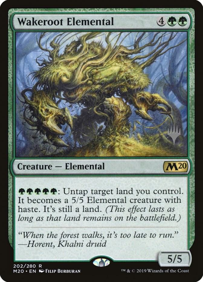 Wakeroot Elemental 202 (Promo Pack: Core Set 2020)  | Good Games Modbury