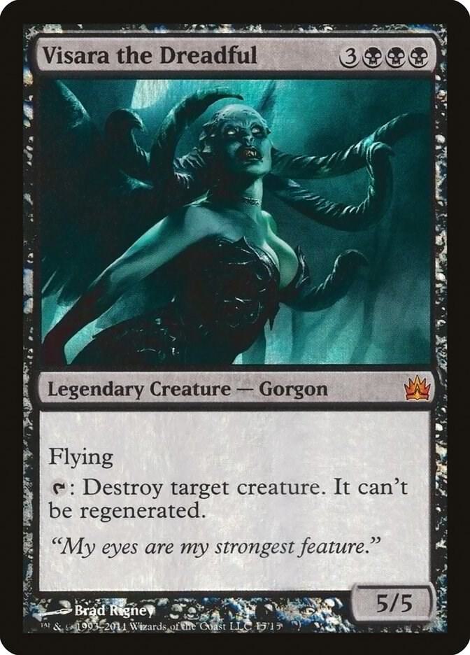 Visara the Dreadful 15 (From the Vault: Legends)  - Foil | Good Games Modbury