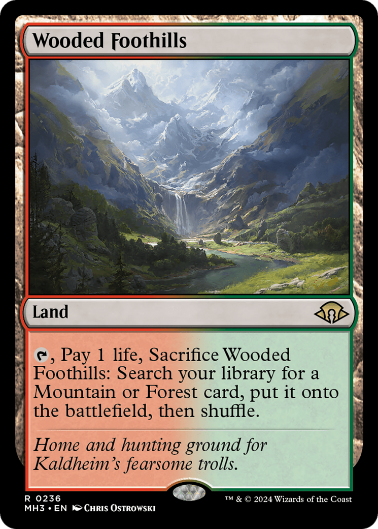 Wooded Foothills [Modern Horizons 3] | Good Games Modbury