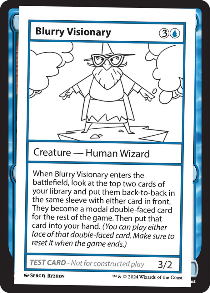 Blurry Visionary 526/390 (Mystery Booster 2 Playtest Cards)  | Good Games Modbury