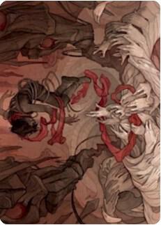 Thwart the Grave Art Card 64 (Art Series: Zendikar Rising)  | Good Games Modbury
