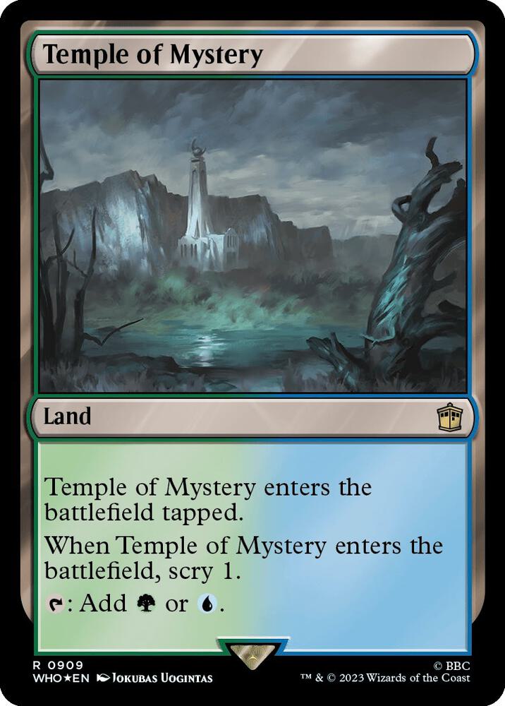 Temple of Mystery 909/331 (Universes Beyond: Doctor Who)  - Surge Foil | Good Games Modbury