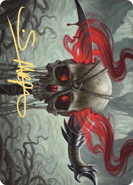 Mind Carver Art Card Gold Stamped Signature 57 (Art Series: Zendikar Rising)  | Good Games Modbury